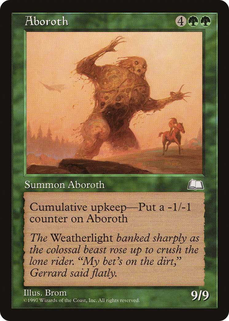 Aboroth (WTH-)  - Weatherlight