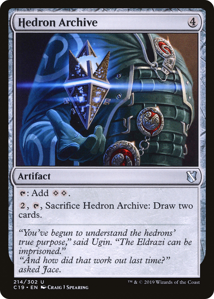 Hedron Archive (C19-214)  - Commander 2019