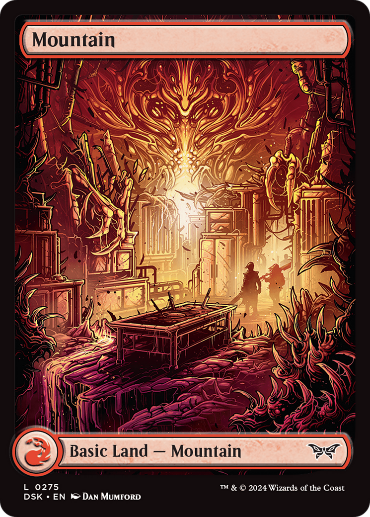 Mountain (275) - Full Art (DSK-275)  - Duskmourn: House of Horror