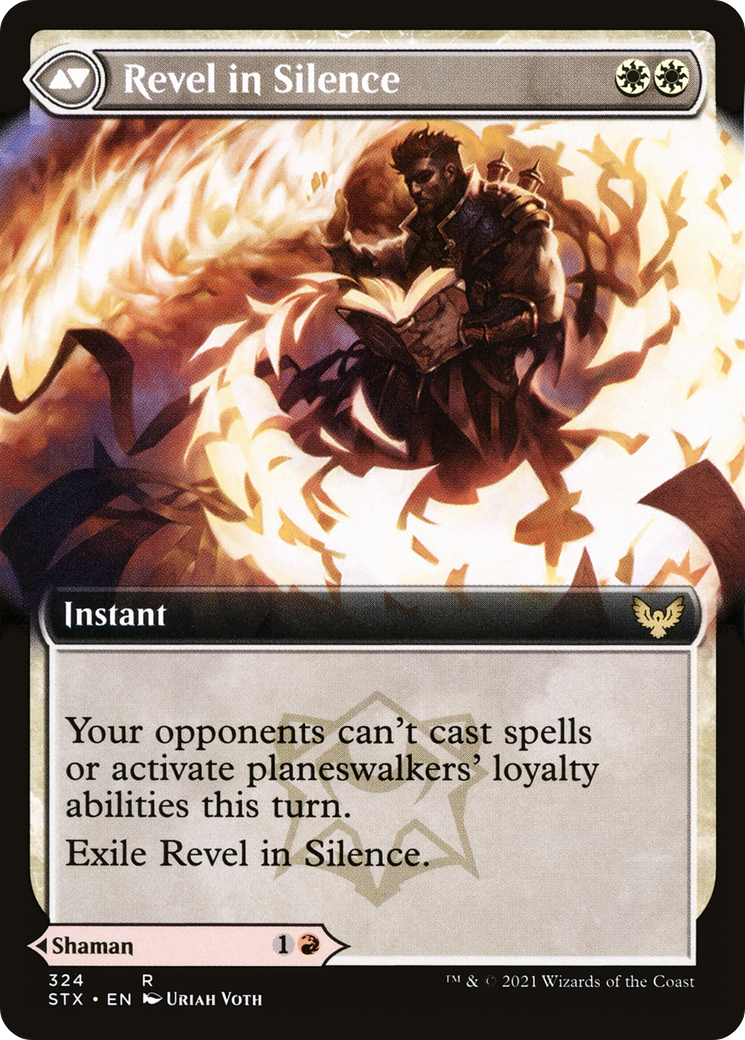 Flamescroll Celebrant (Extended Art) (STX-324) - Strixhaven: School of Mages: (Extended Art) Foil
