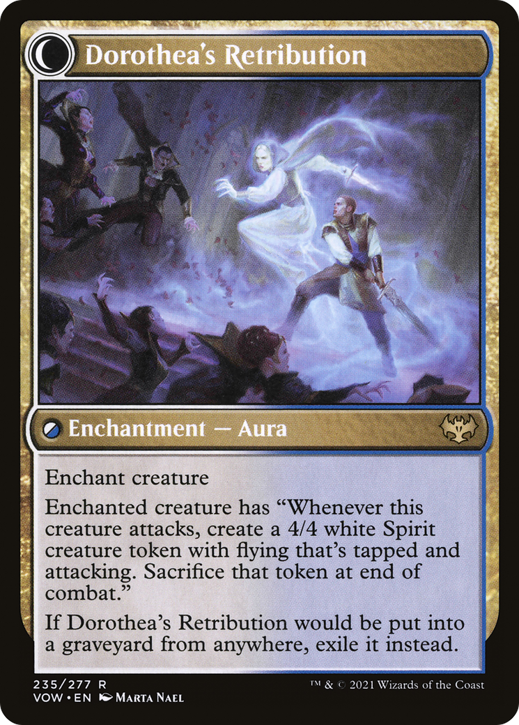 Dorothea, Vengeful Victim (VOW-235)  - Innistrad: Crimson Vow: (Double Faced Transform)