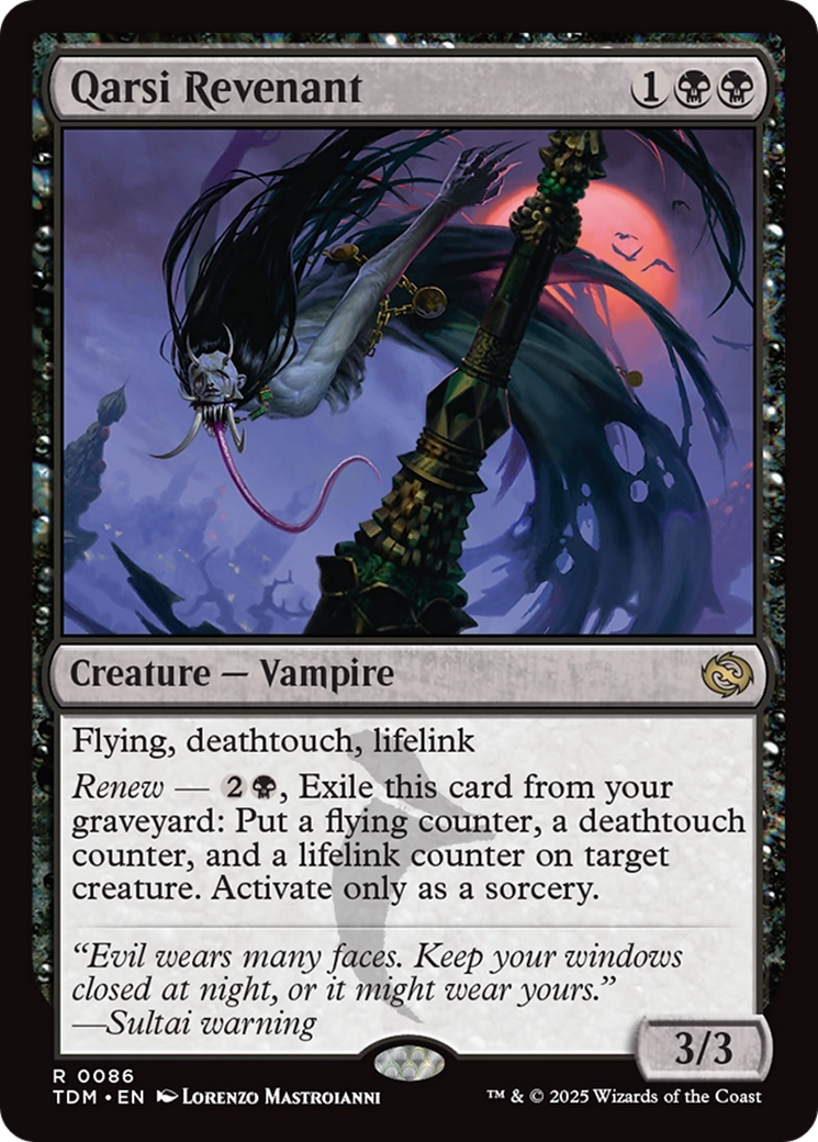 Qarsi Revenant (TDM-086)  - Tarkir: Dragonstorm