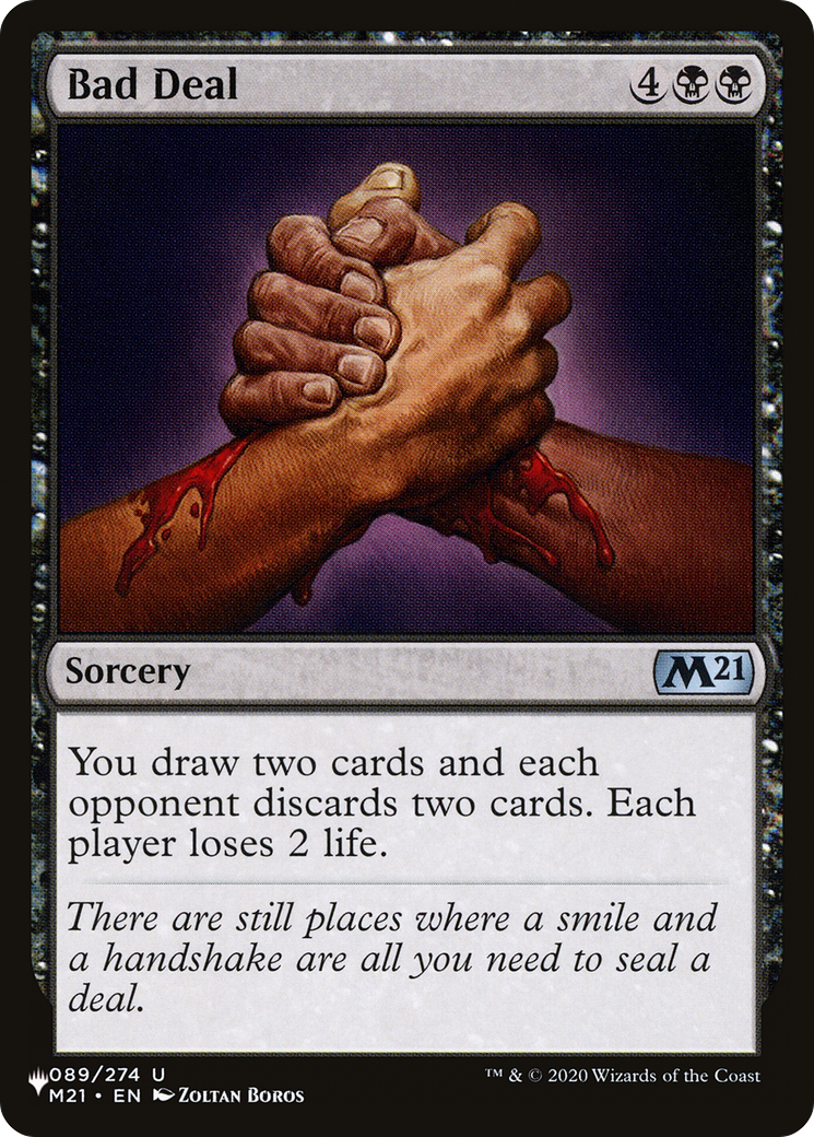 Bad Deal (LIST-M21-89)  - The List