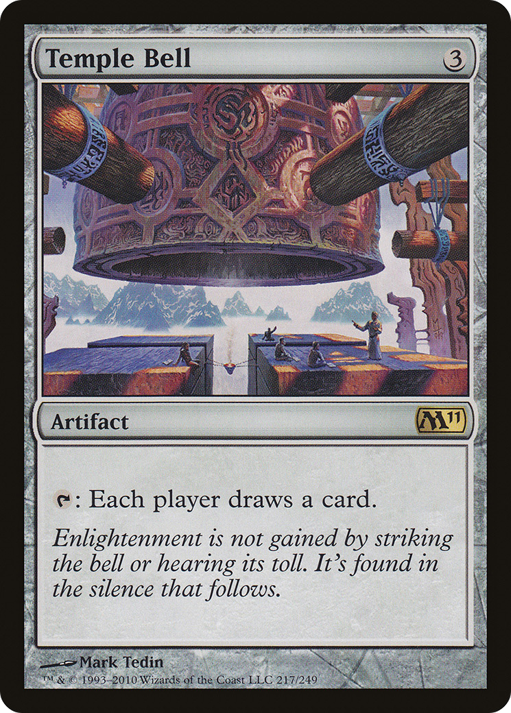 Temple Bell (M11-217)  Foil - Magic 2011