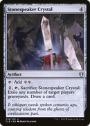 Stonespeaker Crystal (CLB-338)  Foil - Commander Legends: Battle for Baldur's Gate