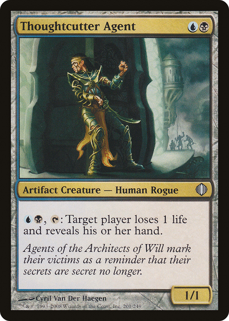 Thoughtcutter Agent (ALA-201)  Foil - Shards of Alara