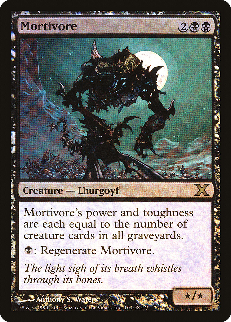 Mortivore (10E-161★)  Foil - Tenth Edition