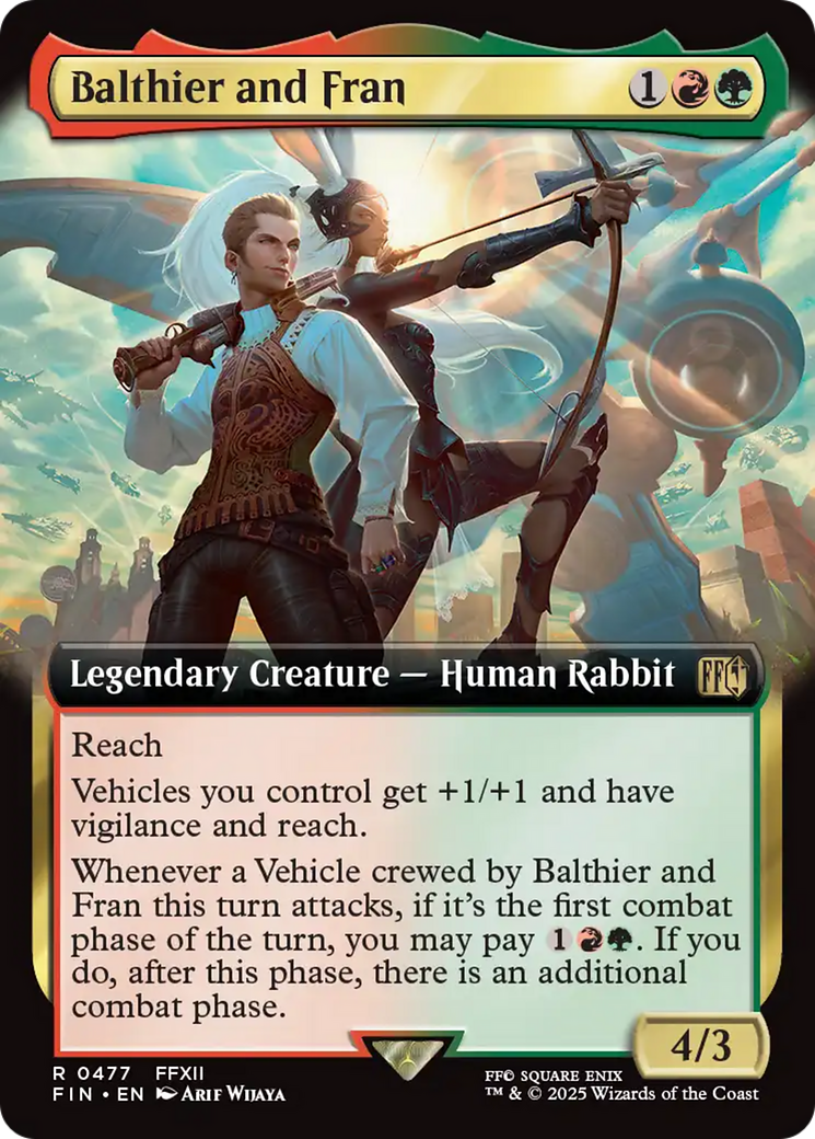 Balthier and Fran (Extended Art) (FIN-477)  - FINAL FANTASY: (Extended Art)