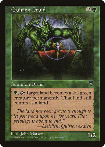Quirion Druid (VIS-)  - Visions