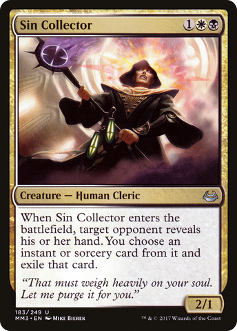 Sin Collector (MM3-183)  Foil - Modern Masters 2017