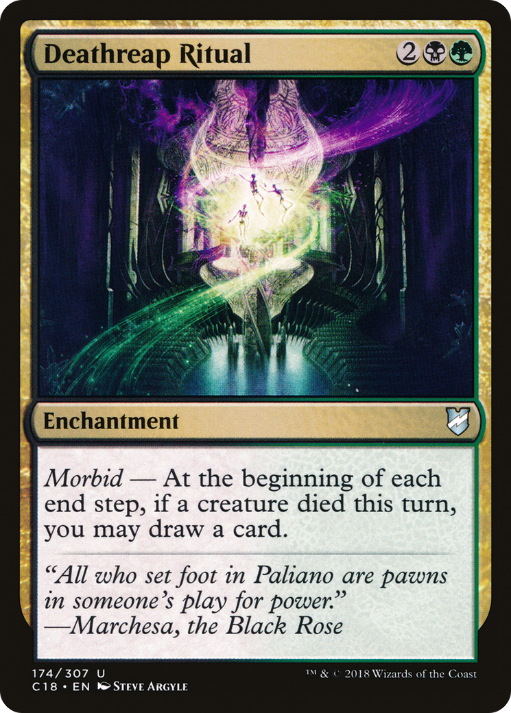 Deathreap Ritual (C18-174)  - Commander 2018