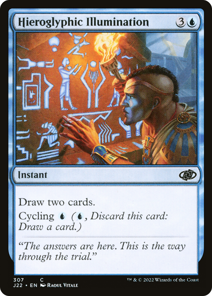 Hieroglyphic Illumination (J22-307)  - Jumpstart 2022