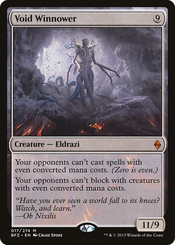 Void Winnower (BFZ-017)  Foil - Battle for Zendikar