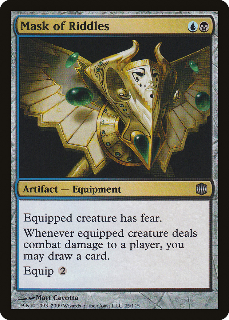 Mask of Riddles (ARB-025)  Foil - Alara Reborn