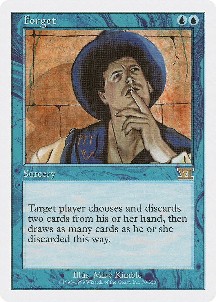 Forget (6ED-070)  - Classic Sixth Edition