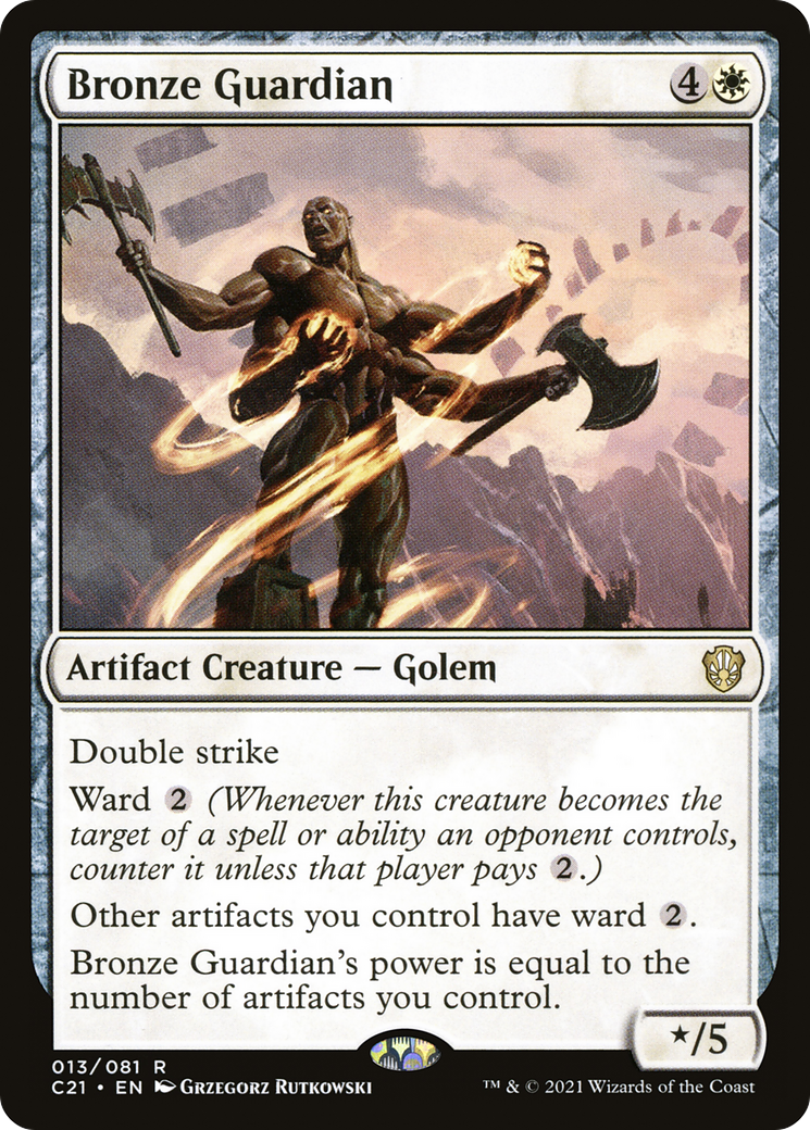 Bronze Guardian (C21-013)  - Commander 2021
