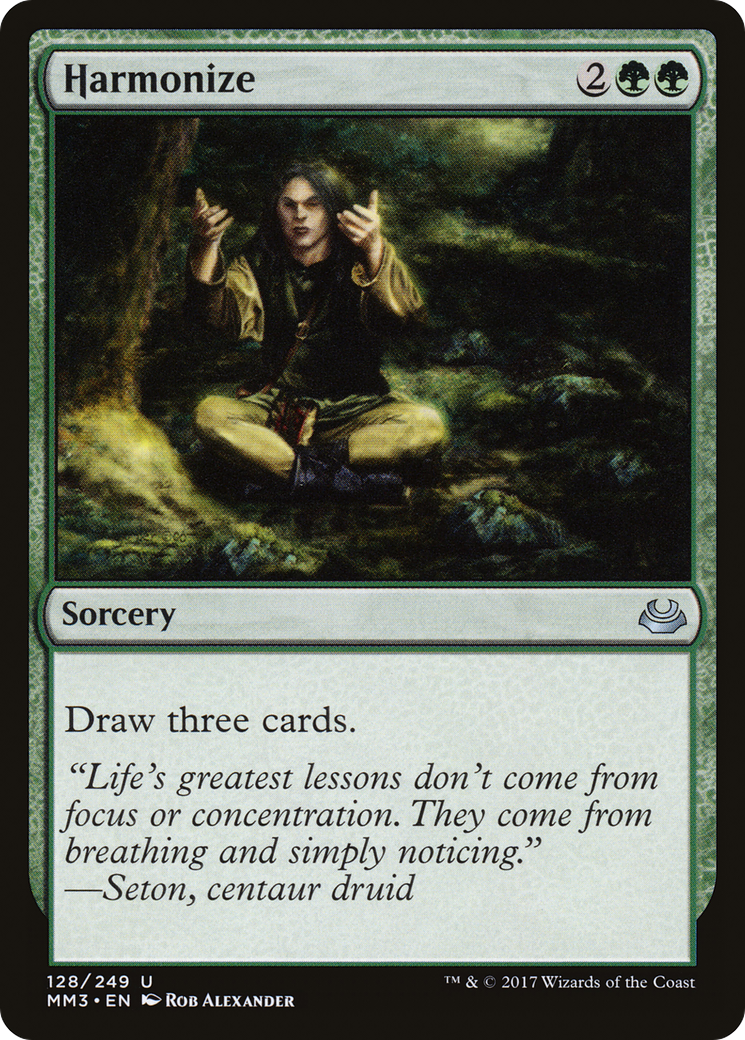 Harmonize (MM3-128)  - Modern Masters 2017