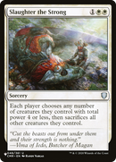 Slaughter the Strong (LIST-CMR-48)  - The List