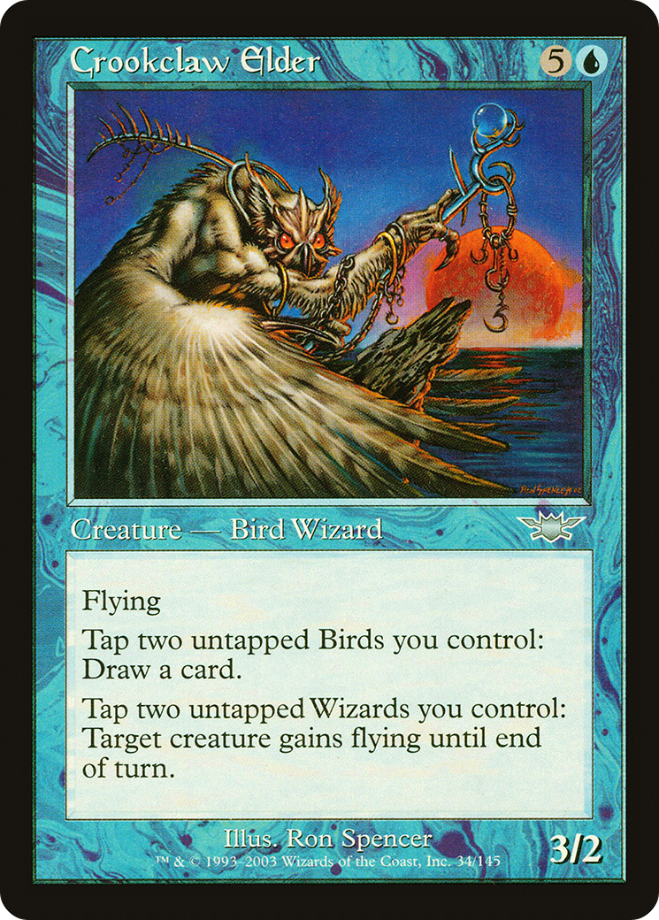 Crookclaw Elder (LGN-034)  Foil - Legions