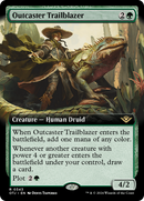 Outcaster Trailblazer (Extended Art) (OTJ-343)  Foil - Outlaws of Thunder Junction: (Extended Art)