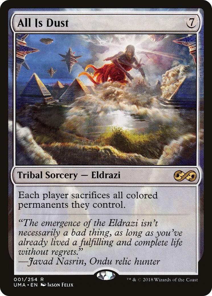 All Is Dust (UMA-001)  Foil - Ultimate Masters