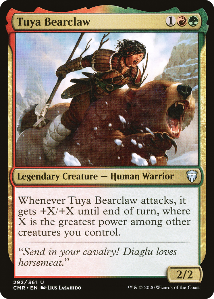 Tuya Bearclaw (CMR-292)  - Commander Legends