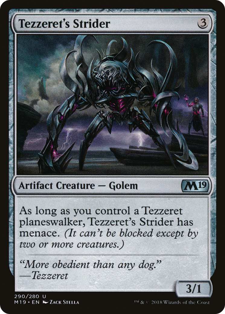 Tezzeret's Strider (M19-290)  - Core Set 2019