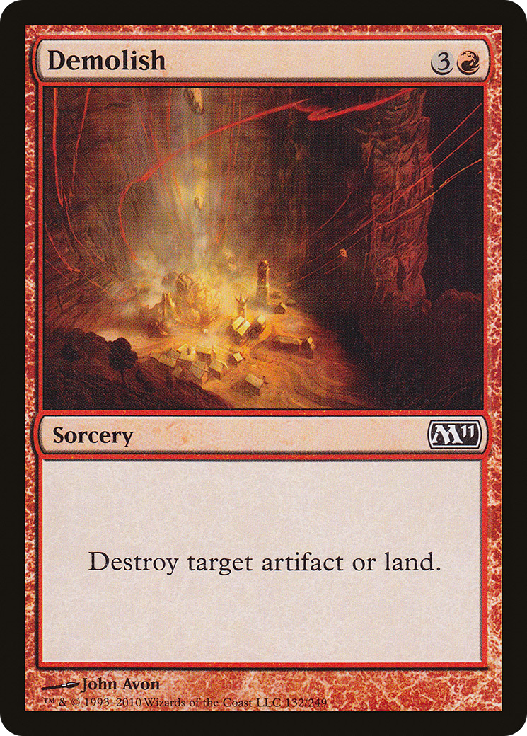Demolish (M11-132)  - Magic 2011