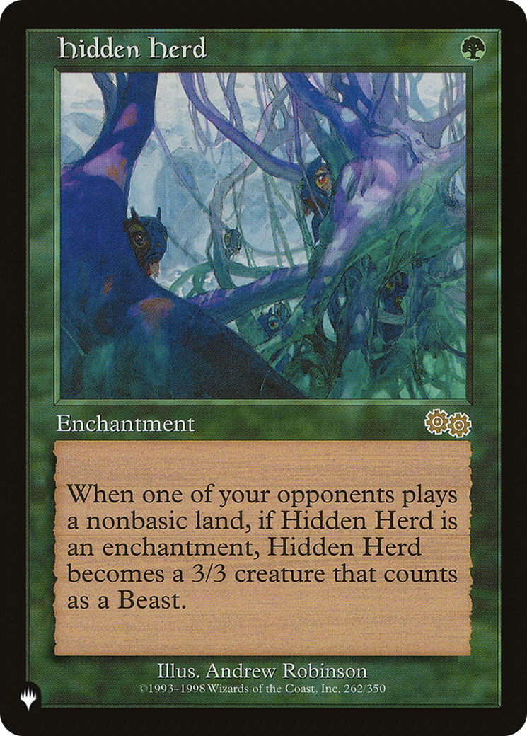 Hidden Herd (LIST-USG-262)  - The List