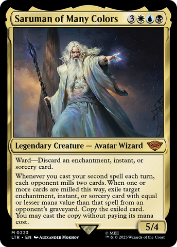 Saruman of Many Colors (LTR-223)  - The Lord of the Rings: Tales of Middle-earth