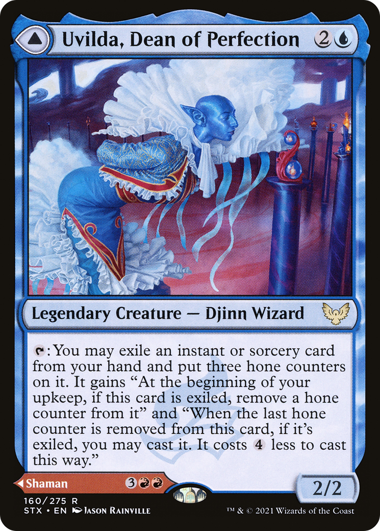 Uvilda, Dean of Perfection (STX-160) - Strixhaven: School of Mages Foil