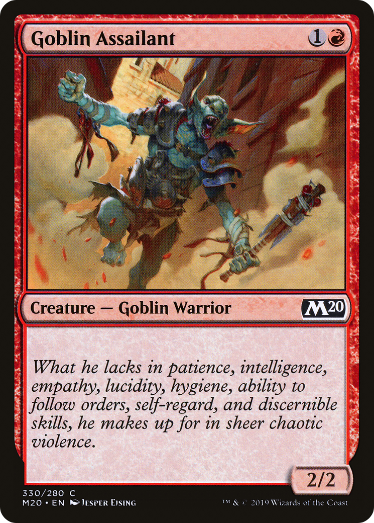 Goblin Assailant (M20-330)  - Core Set 2020
