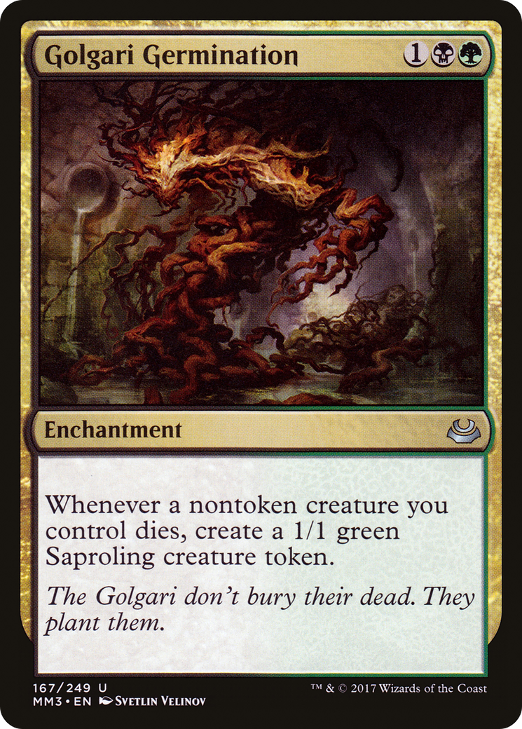 Golgari Germination (MM3-167)  Foil - Modern Masters 2017