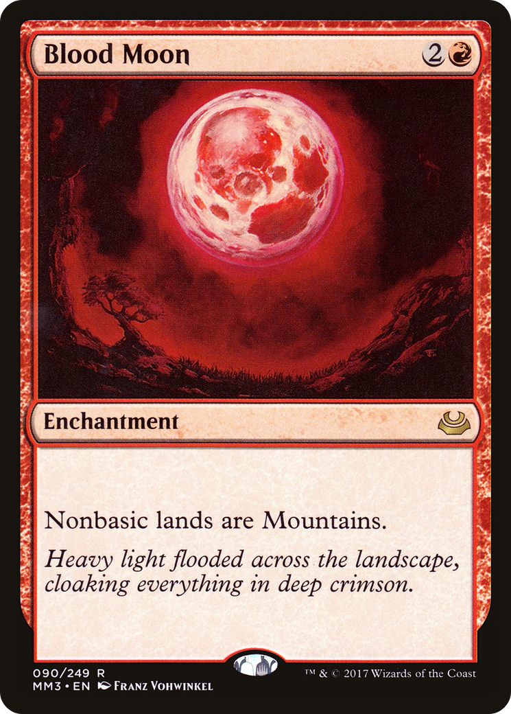 Blood Moon (MM3-090)  - Modern Masters 2017