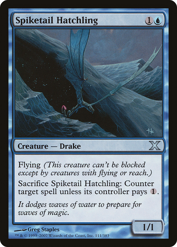 Spiketail Hatchling (10E-111)  - Tenth Edition