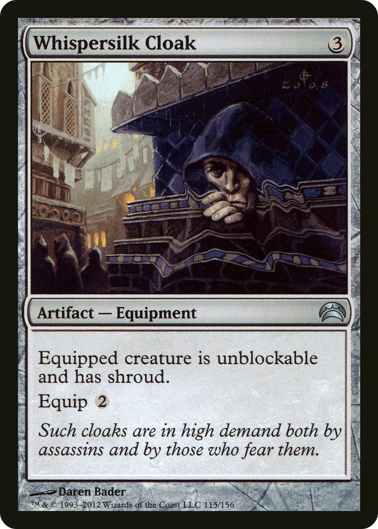 Whispersilk Cloak (PC2-115)  - Planechase 2012