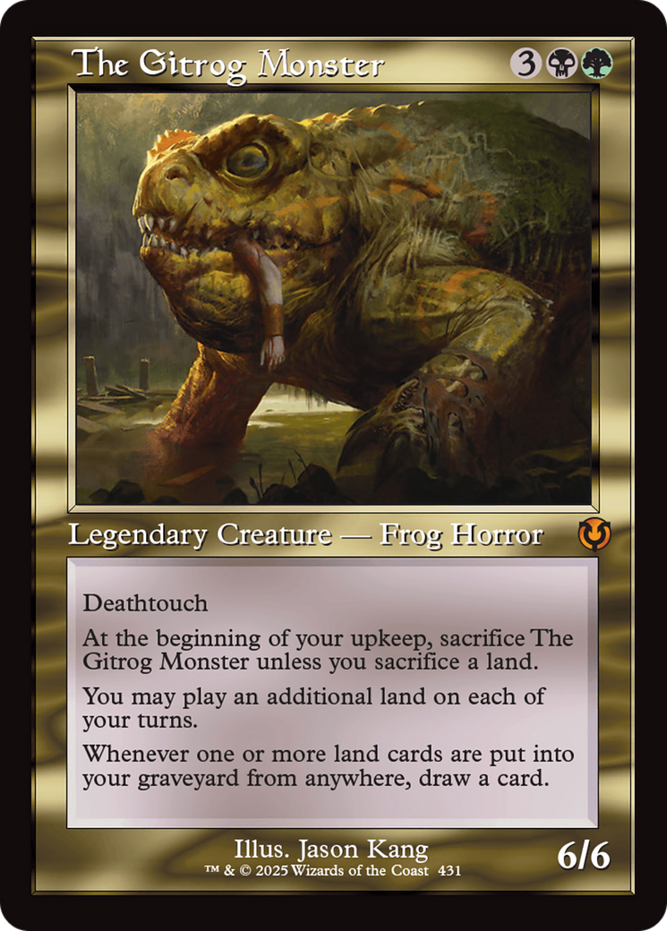 The Gitrog Monster (Retro Frame) (INR-431)  Foil - Innistrad Remastered