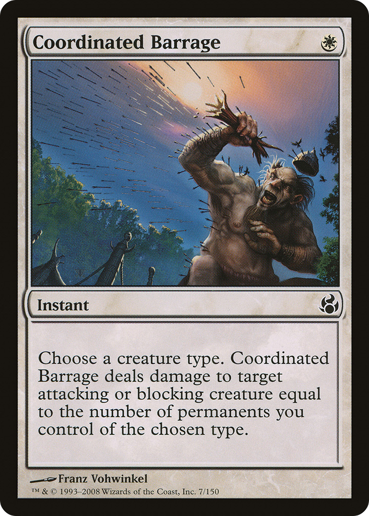 Coordinated Barrage (MOR-007)  Foil - Morningtide