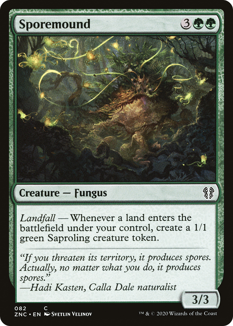 Sporemound (ZNC-082)  - Zendikar Rising Commander