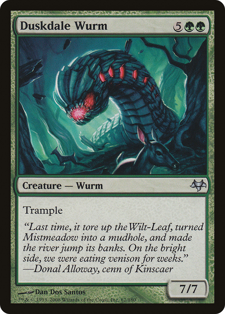 Duskdale Wurm (EVE-067)  - Eventide