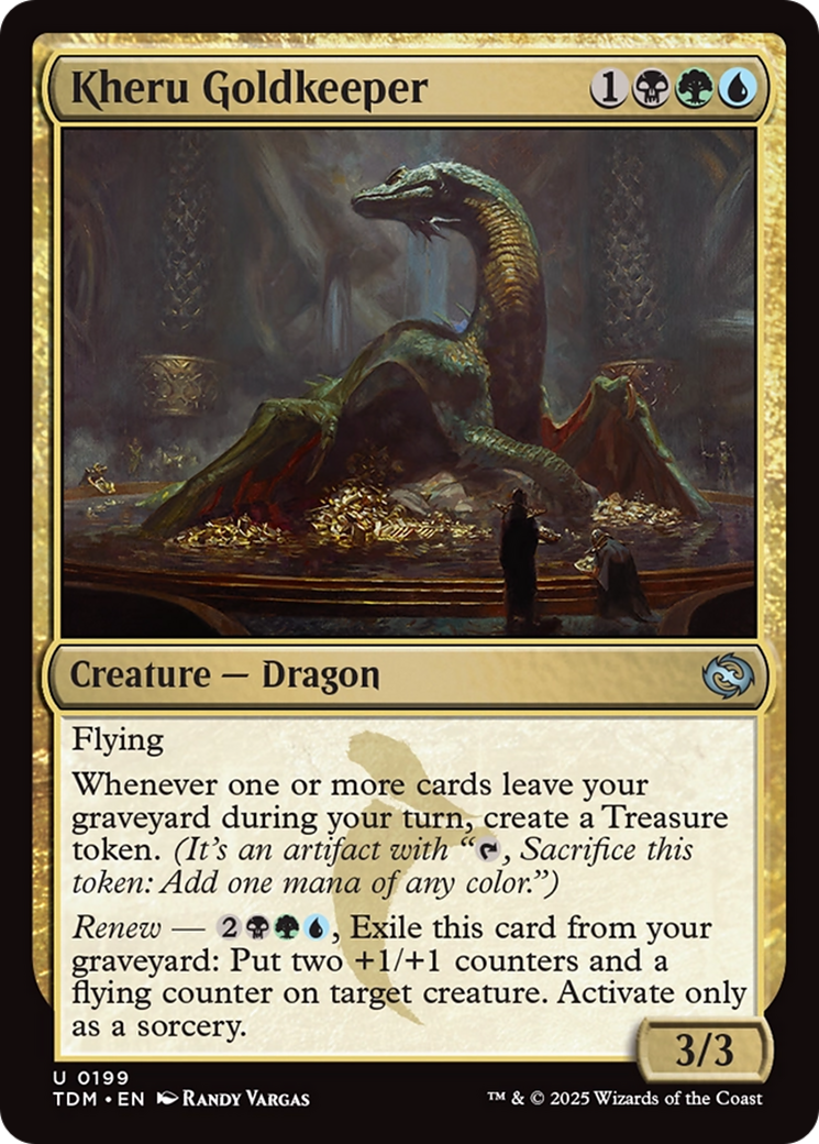 Kheru Goldkeeper (TDM-199)  - Tarkir: Dragonstorm