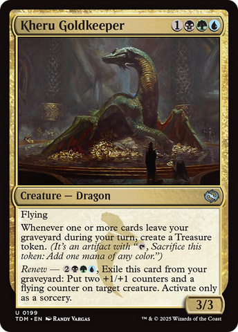 Kheru Goldkeeper (TDM-199)  - Tarkir: Dragonstorm