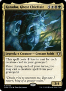 Karador, Ghost Chieftain (CMM-342)  Foil - Commander Masters