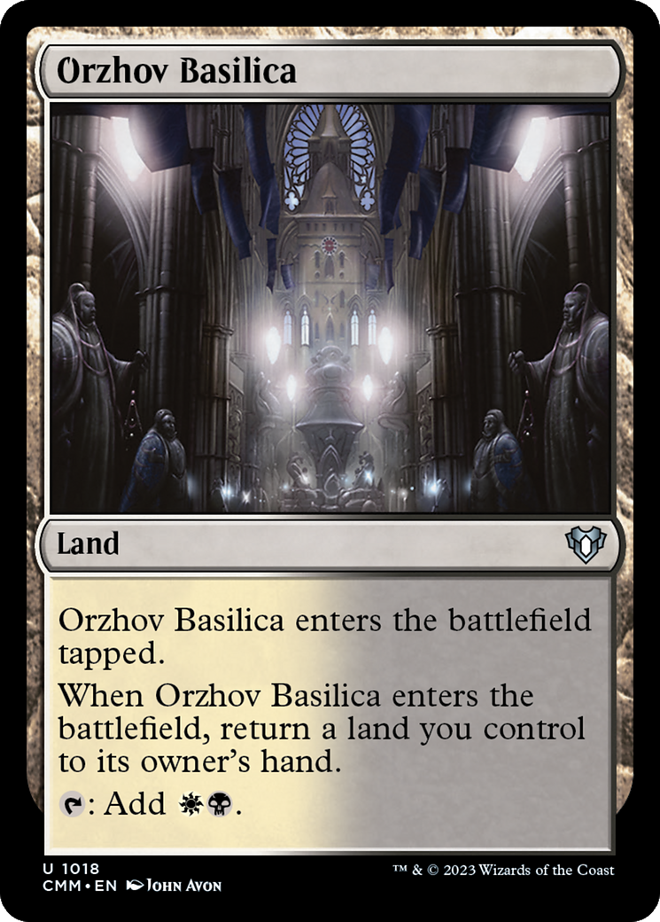 Orzhov Basilica (CMM-1018)  - Commander Masters