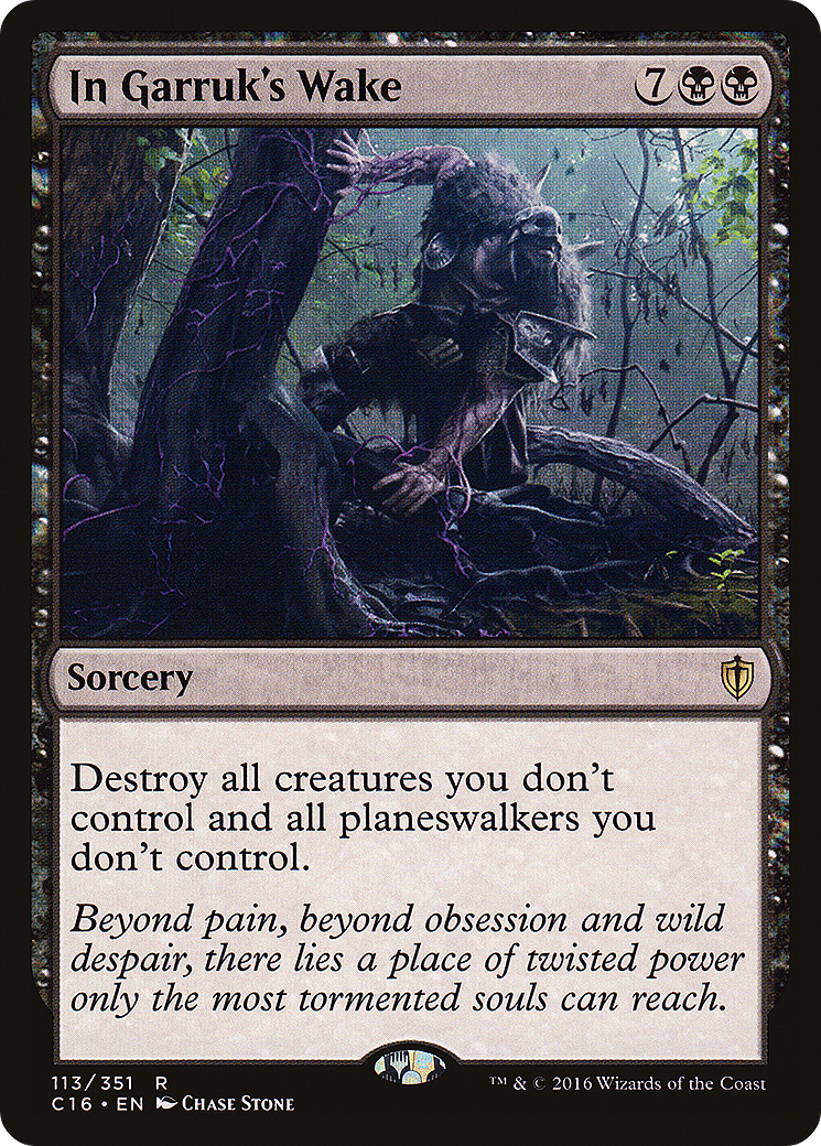 In Garruk's Wake (C16-113)  - Commander 2016