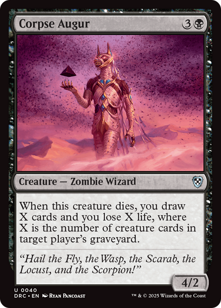 Corpse Augur (DRC-040)  - Commander: Aetherdrift