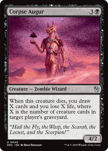 Corpse Augur (DRC-040)  - Commander: Aetherdrift