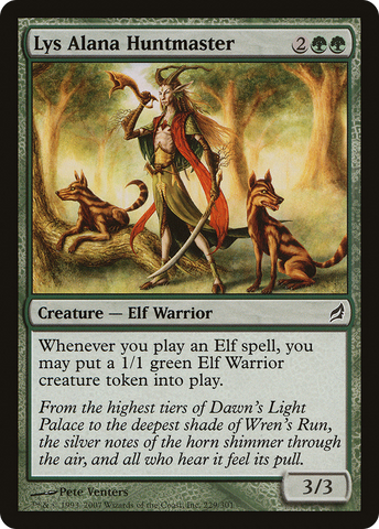 Lys Alana Huntmaster (LRW-229)  Foil - Lorwyn