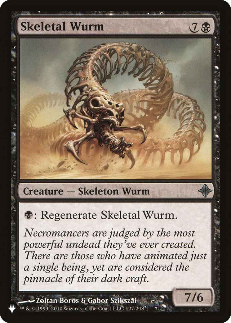 Skeletal Wurm (LIST-ROE-127)  - The List