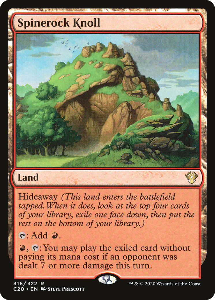 Spinerock Knoll (C20-316)  - Commander 2020